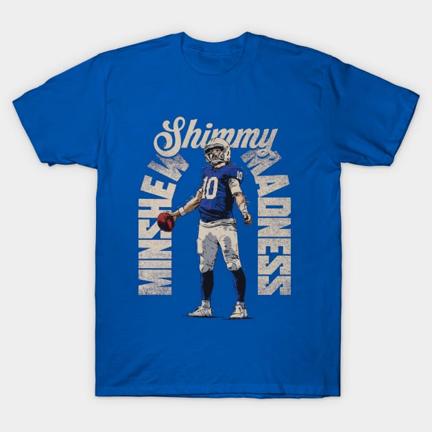 Gardner Minshew II Indianapolis Shimmy Madness T-Shirt by ClarityMacaws